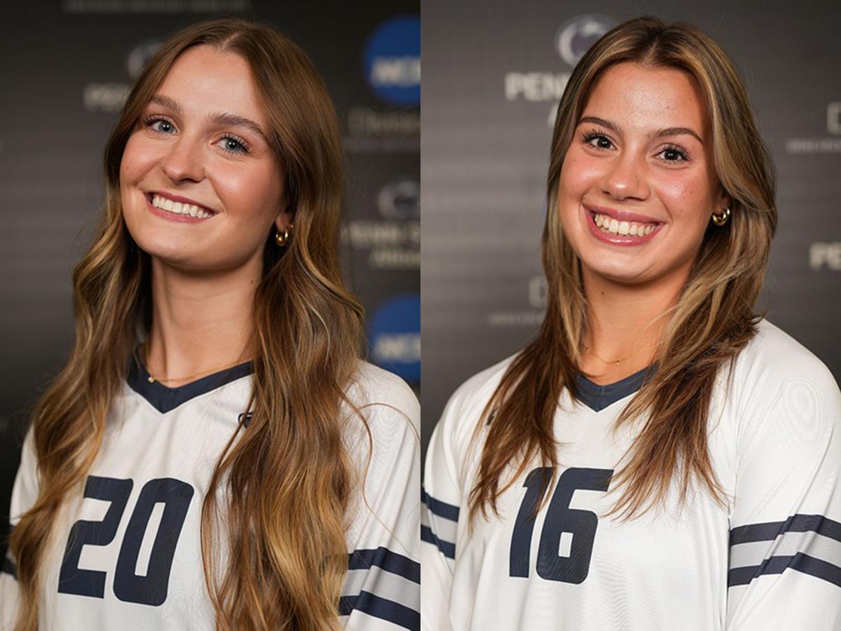 Headshots of Lia Simanski and Hannah Swank