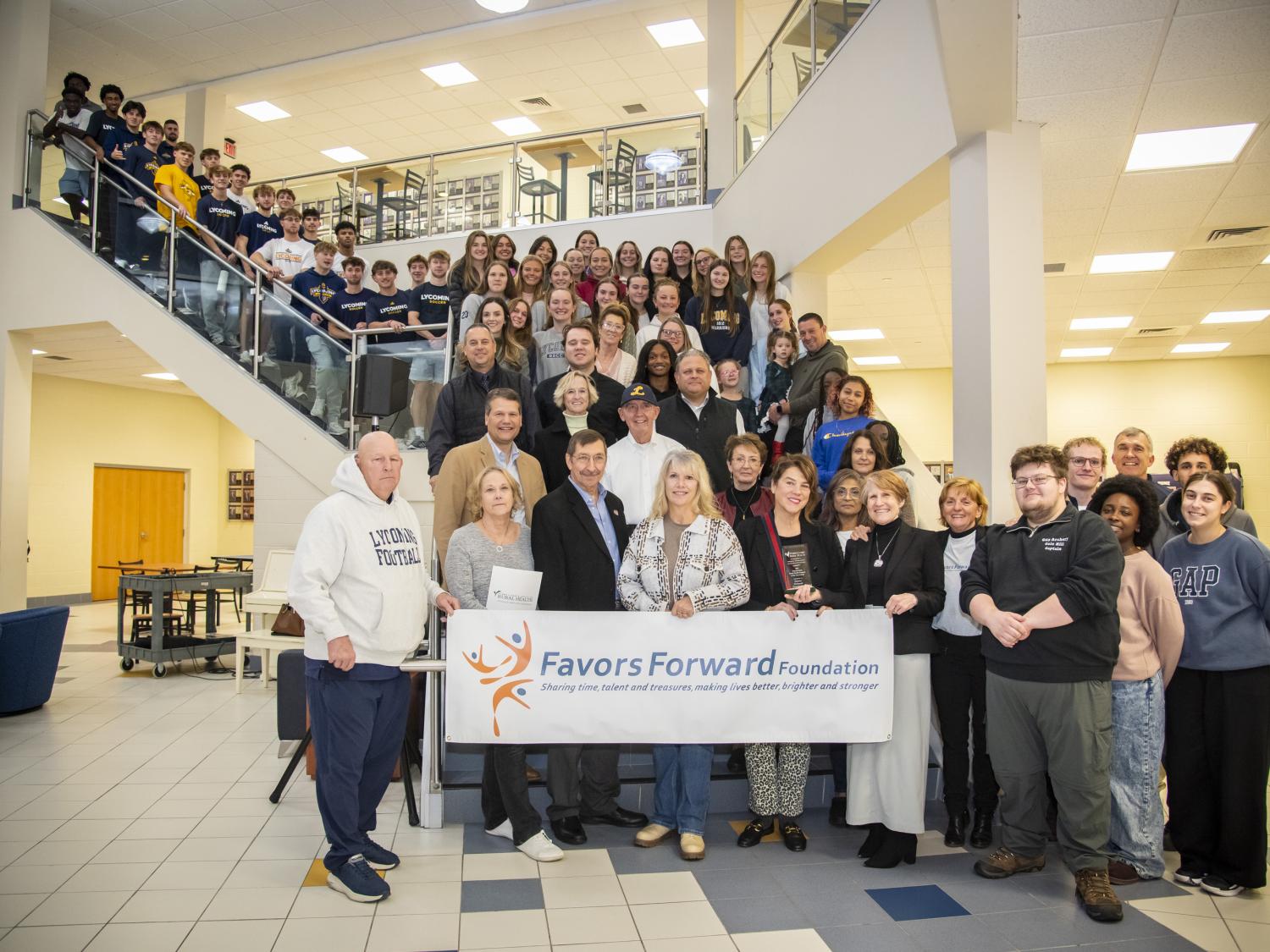 Members of the Lycoming County Favors Forward Foundation.