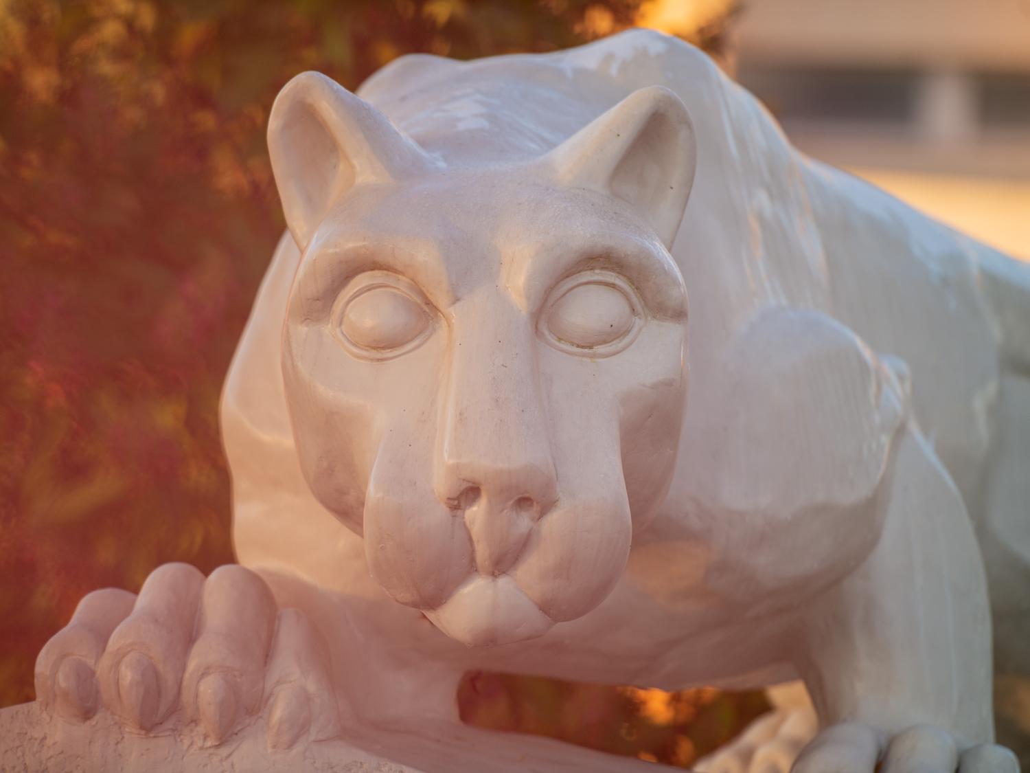 The Nittany Lion Shrine at Penn State New Kensington.