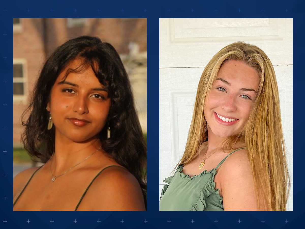 Composite photo of Ankita Dasgupta and Paige Van Orden