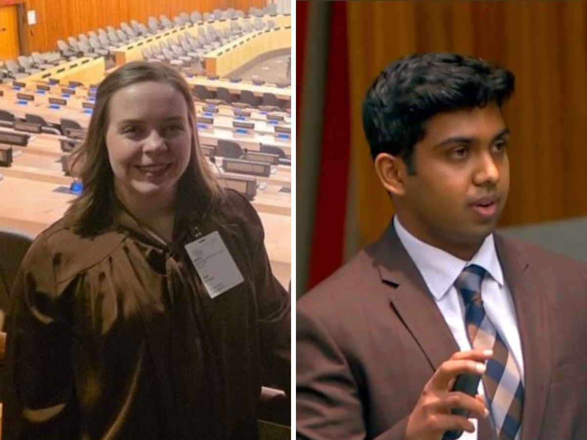 Auja Bywater and Jashvinu Yeshwanth Raj