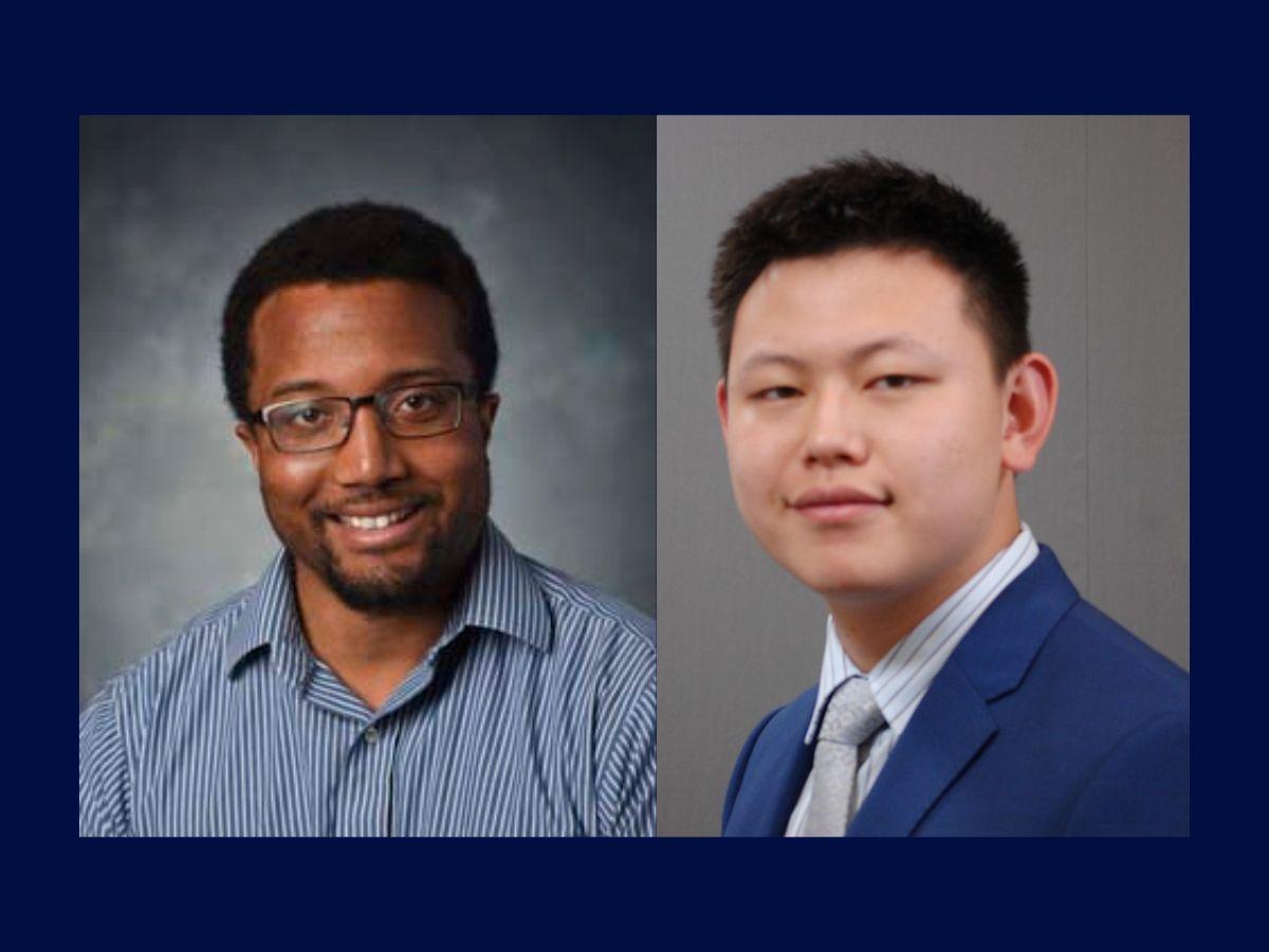 Headshots of David Williams and Chun Sen Liu