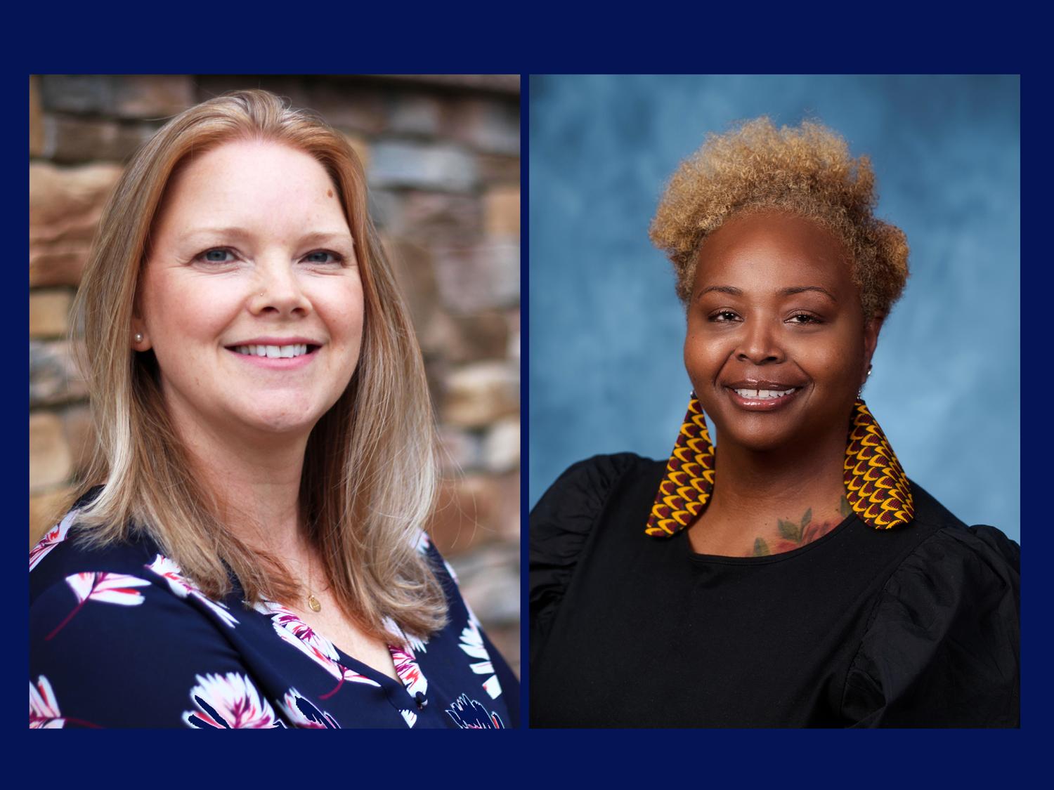 Katie Marshall and LaWanda Ward
