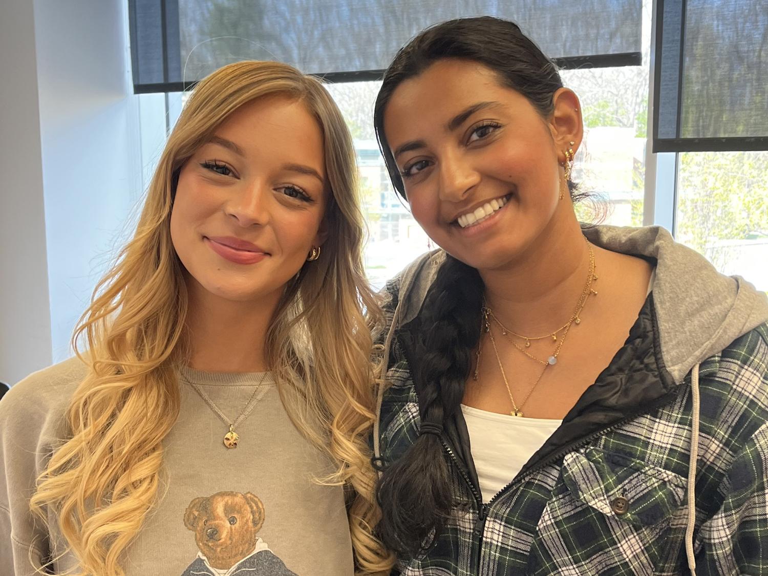 Alexa Barber and Mayuri Purani