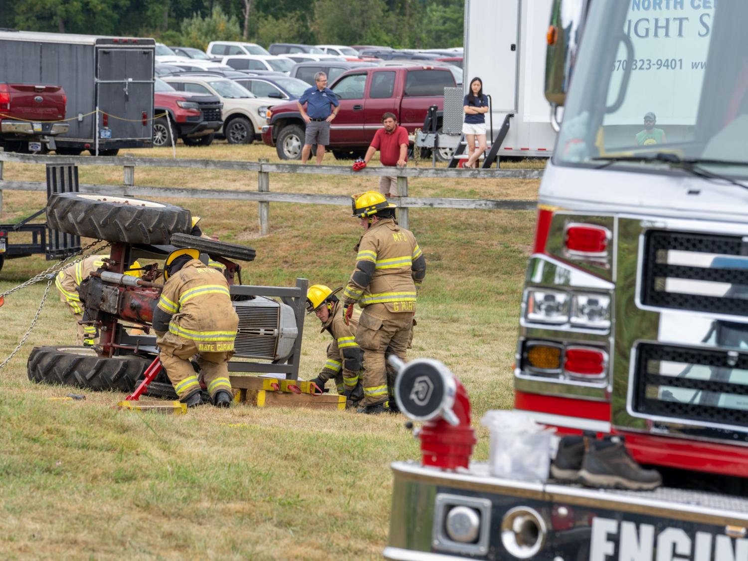 tractor rollover demo 2025 APD