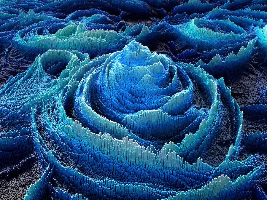 Twitter data waves