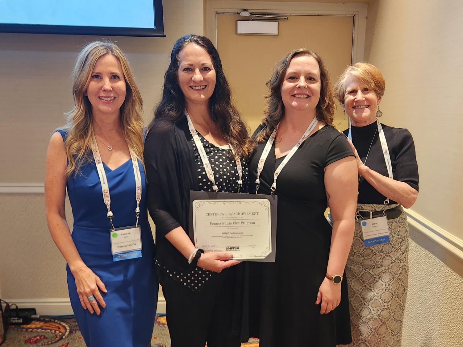 Sandee Kyler, Lannette Fetzer, Laura Seifert, and Lisa Davis 