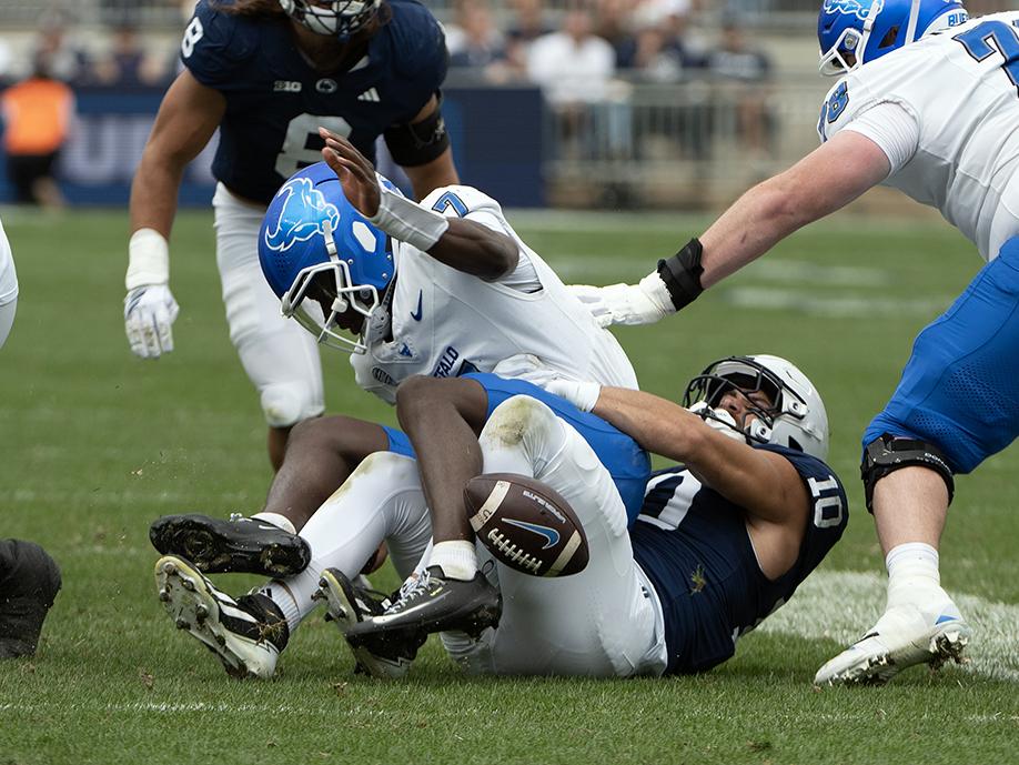 Player forces fumble