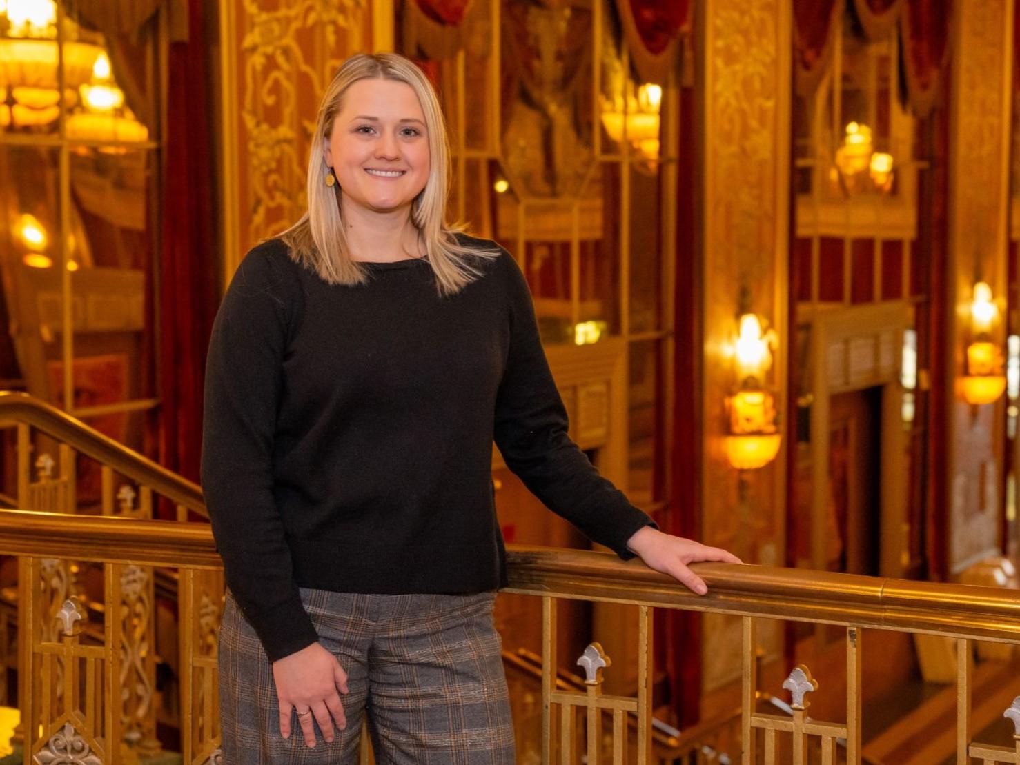 A portrait of Erica Pavlov, director of marketing for Erie Events.
