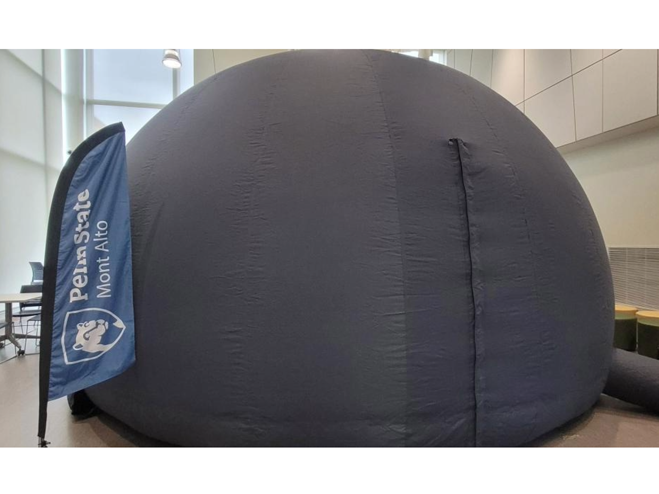 Pop-up Planetarium at Penn State Mont Alto