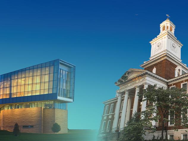 Two academic buildings 