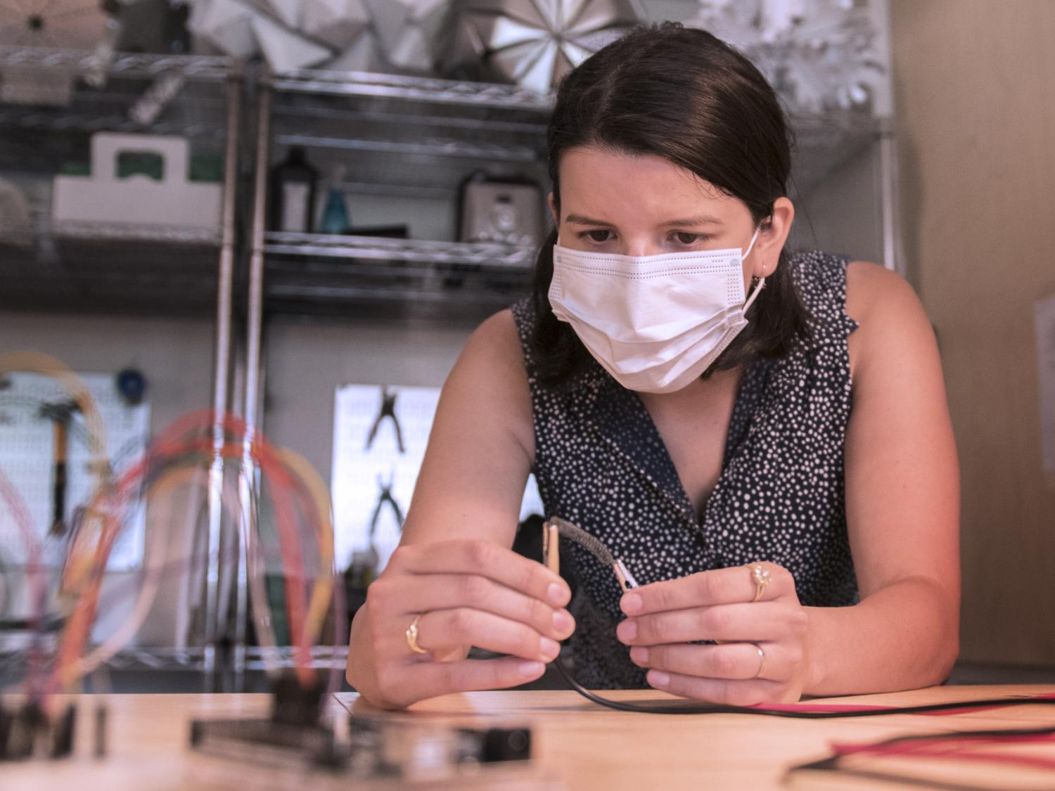 Elena Vasquez at Stuckmann lab