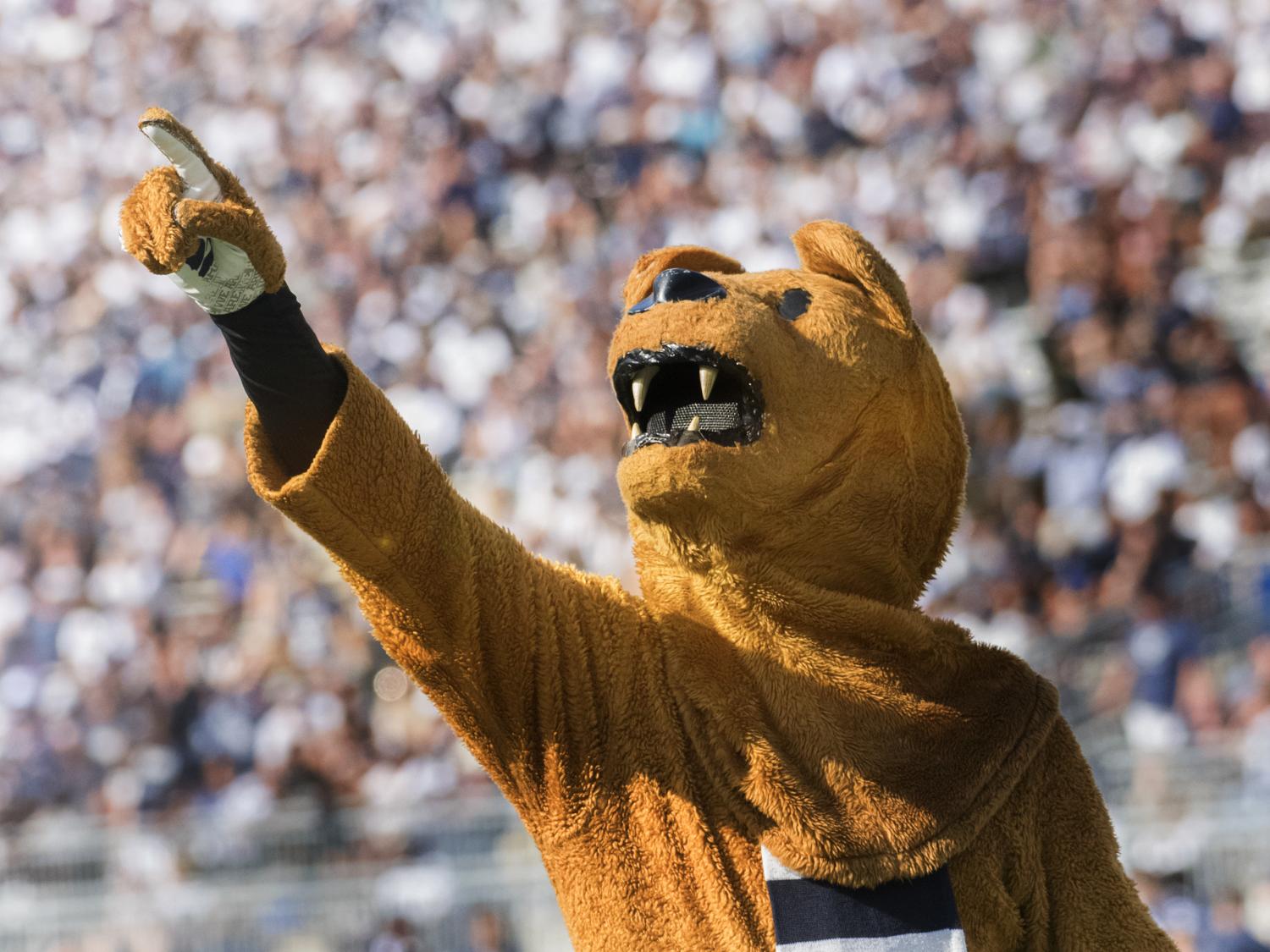 Nittany Lion at stadium