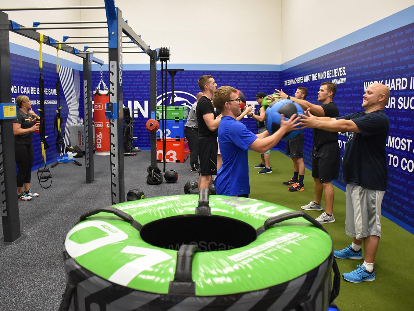 Cross-Training and Group Fitness Center, which is available to students.