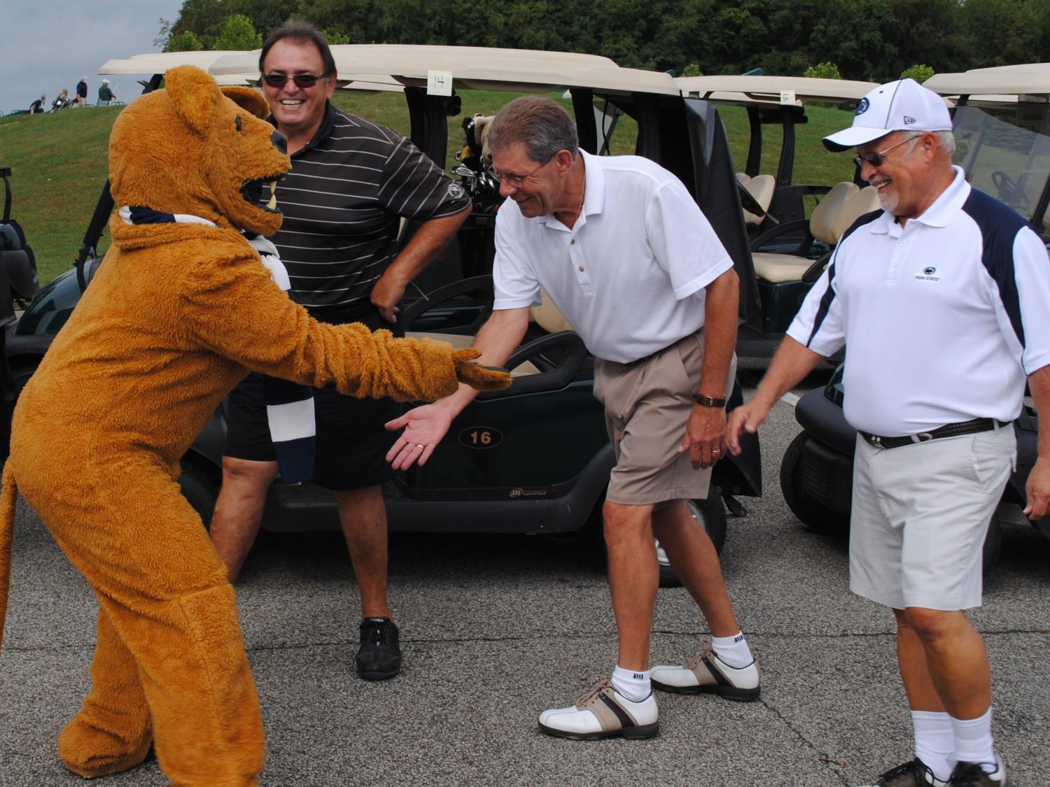 Lion and alumni