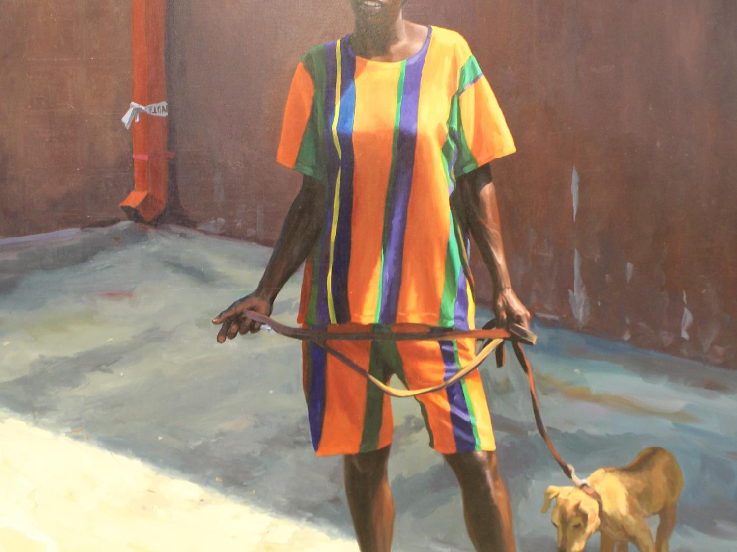 Bud Gibbons painting