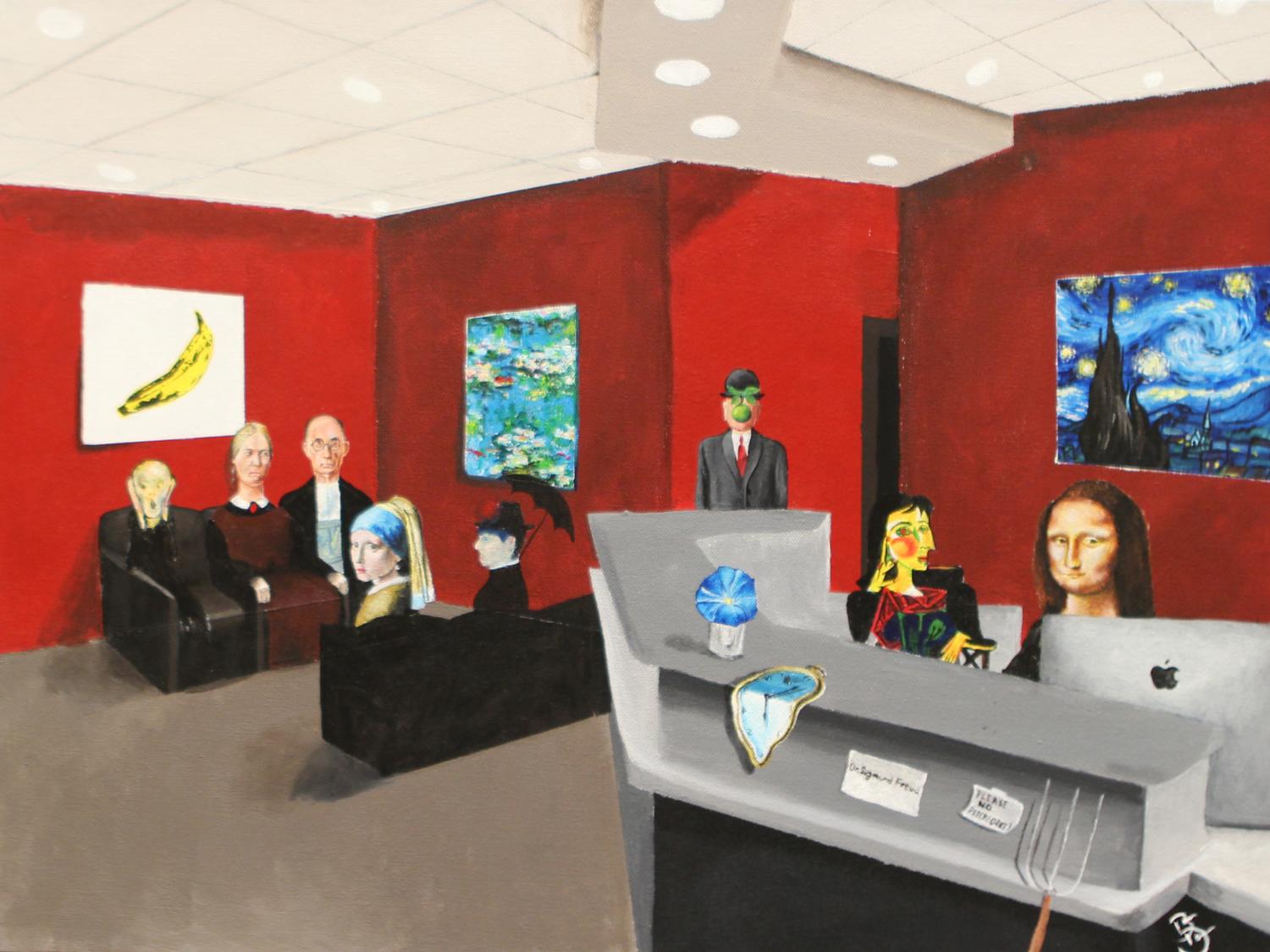 High School painting