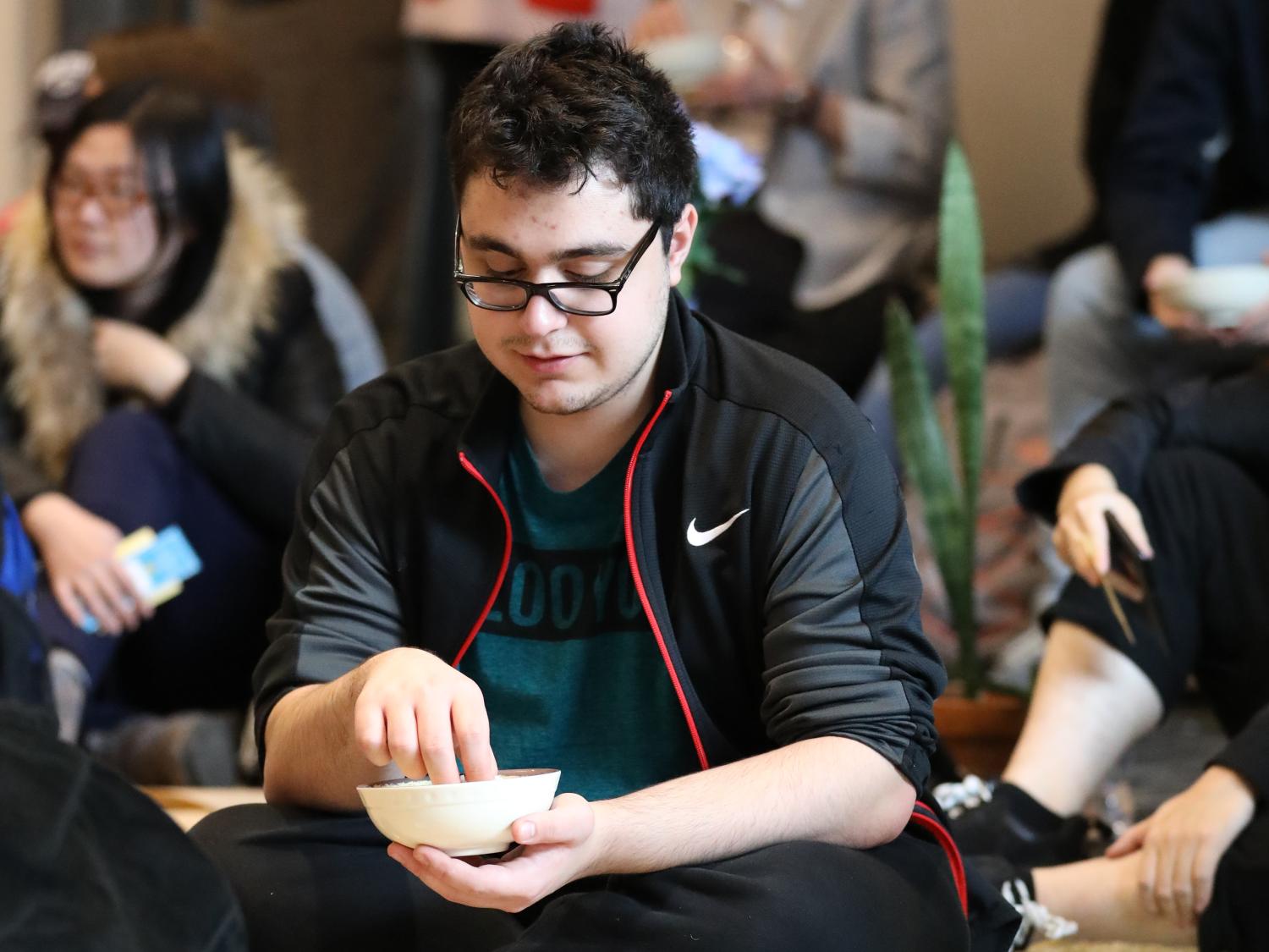 Penn State Brandywine held an Oxfam Hunger Banquet 