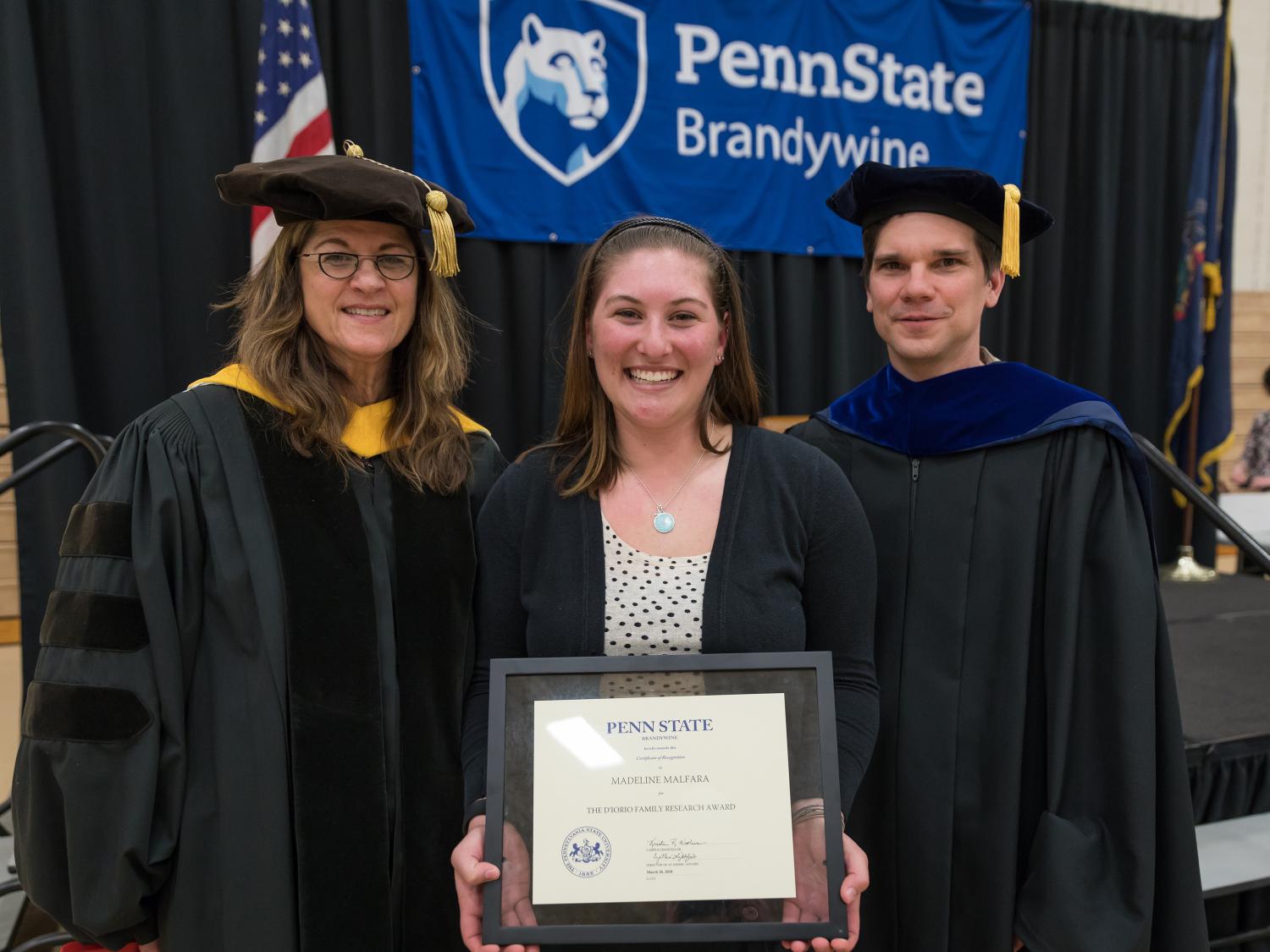 Madeline Malfara of Penn State Brandywine