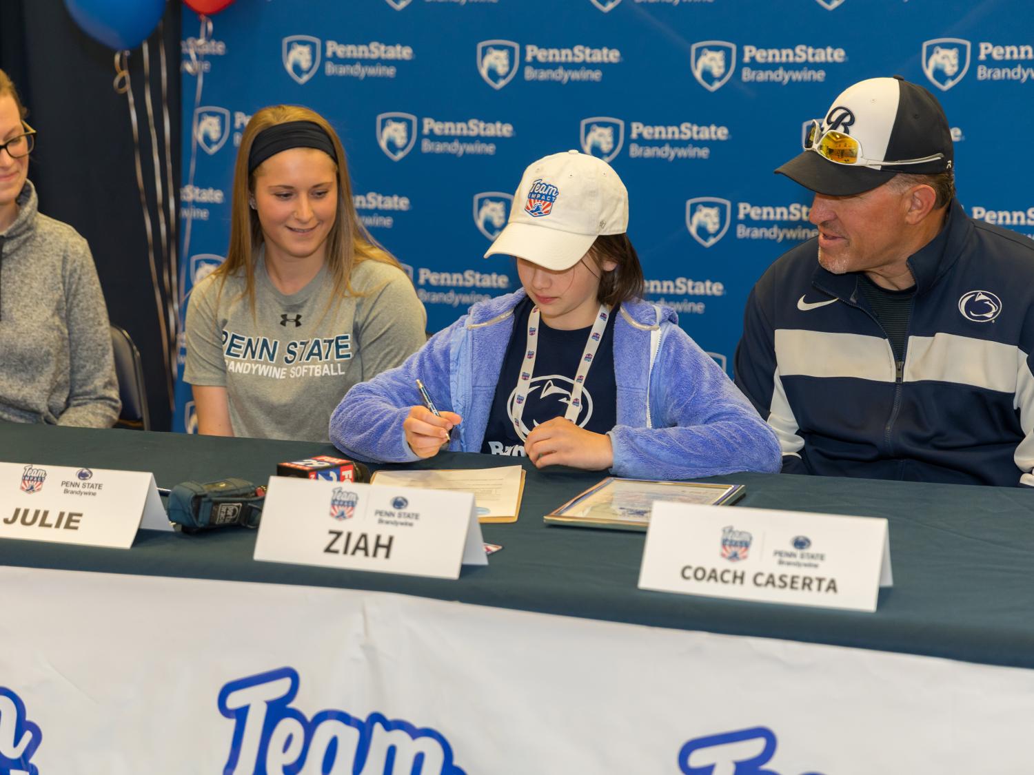 Ziah Oyler signs with Penn State Brandywine