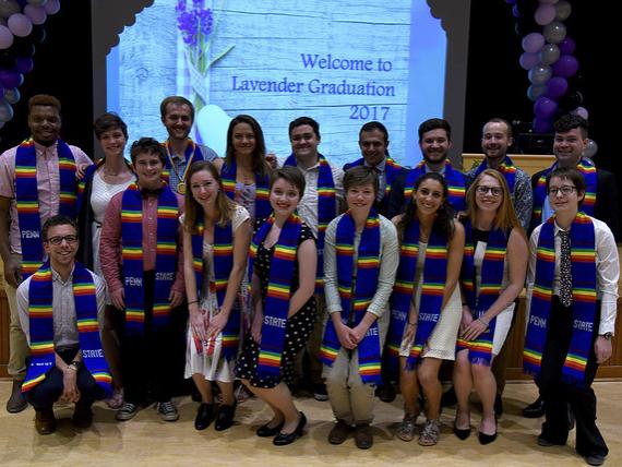 2017 Lavender Graduation Group Photo