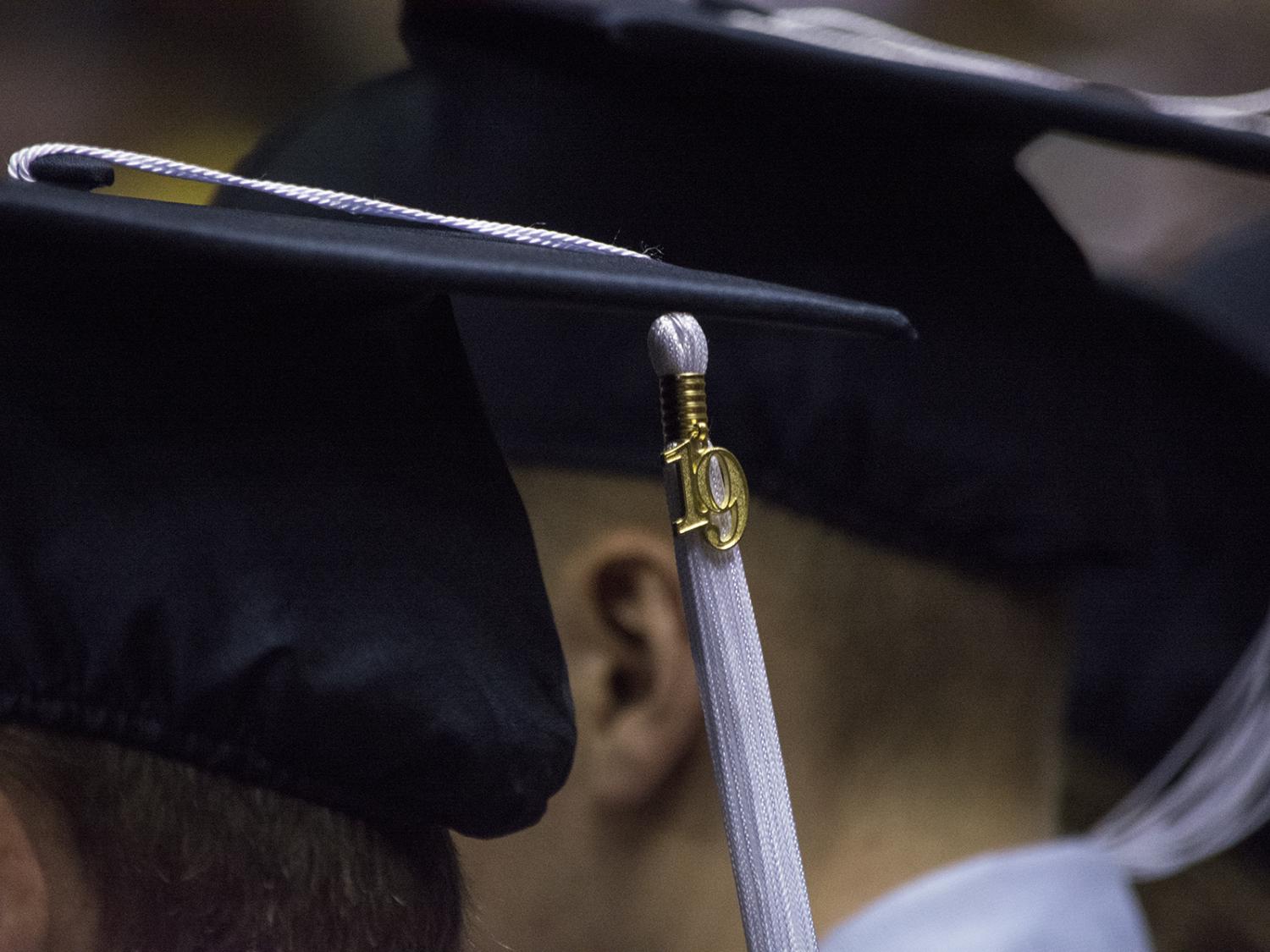 graduation caps with tassels