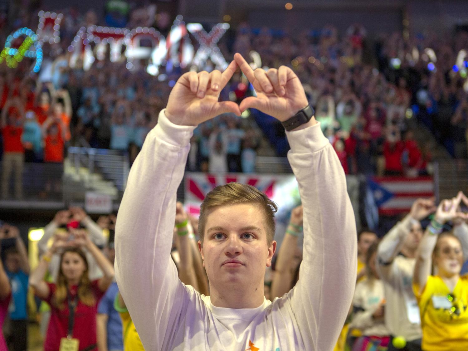 Four Diamonds families at THON 2019