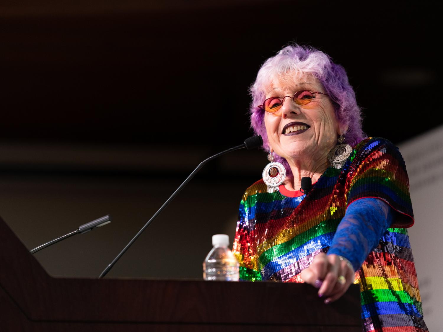 Judy Chicago, Oct. 17 2019, Portal Launch