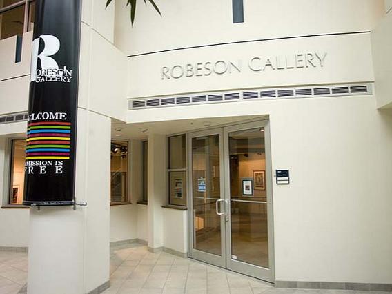 Robeson Gallery entrance
