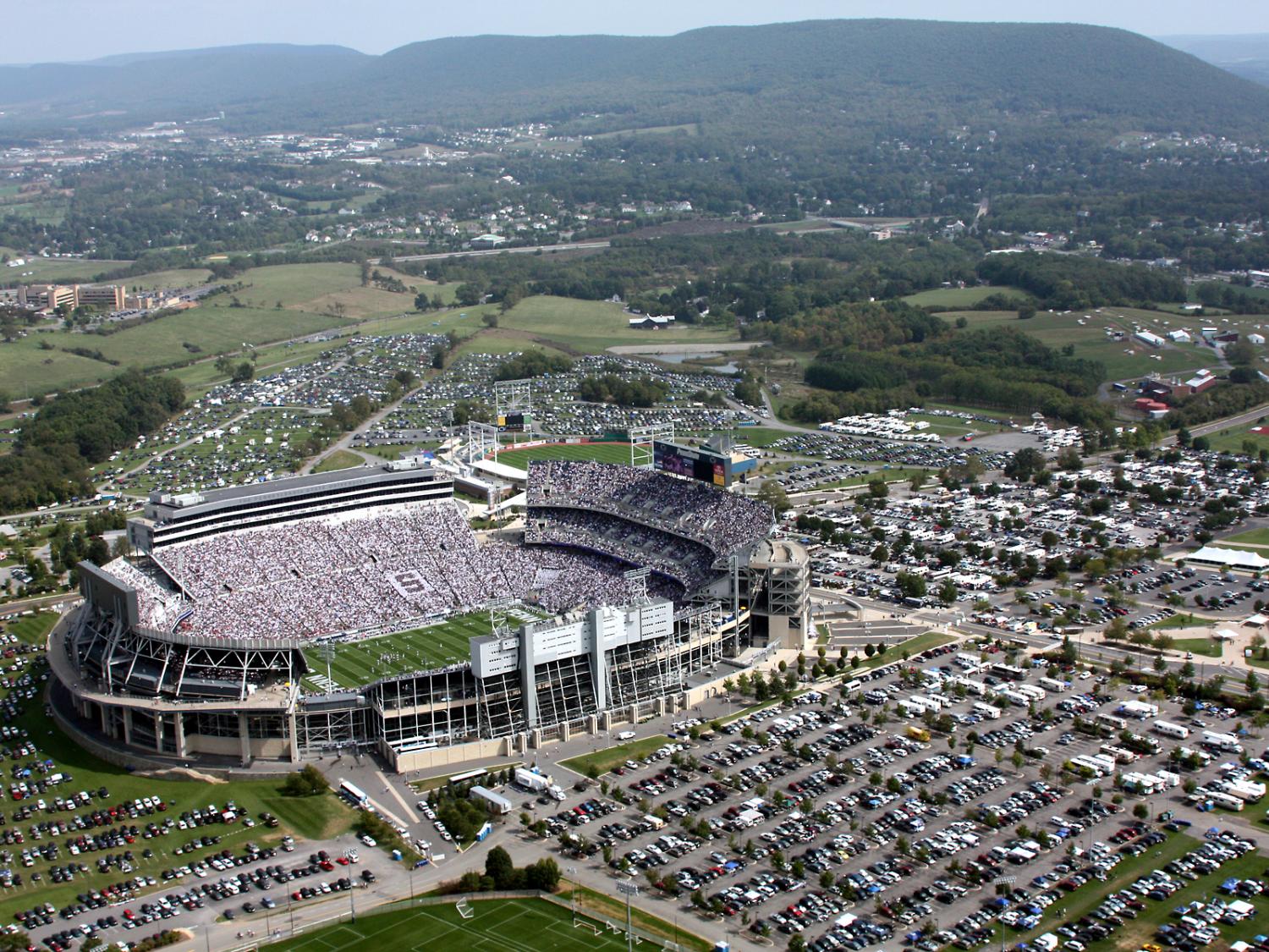 Beaver Stadium aerial view