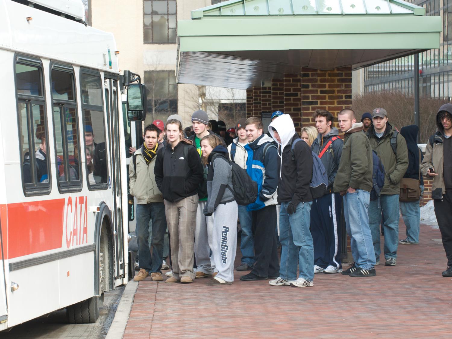 Pattee bus stop