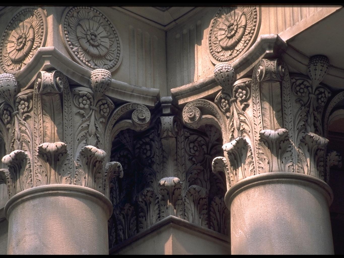Columns of Old Main