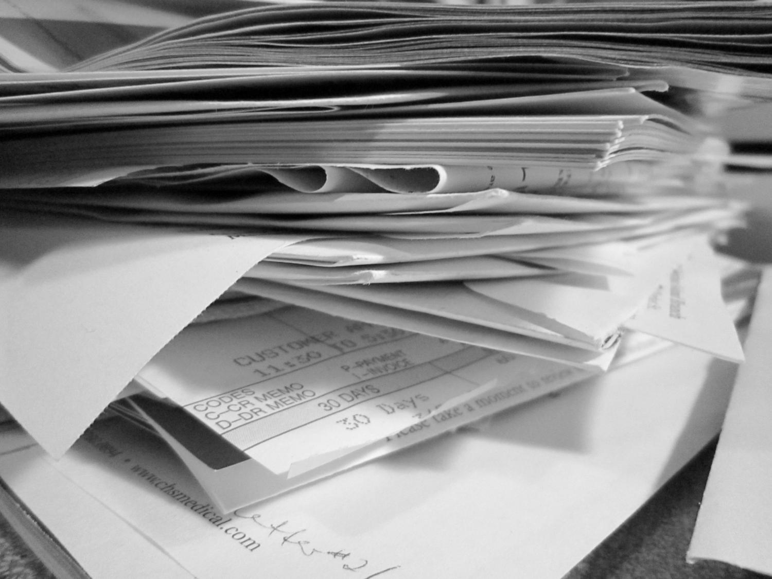 pile of papers