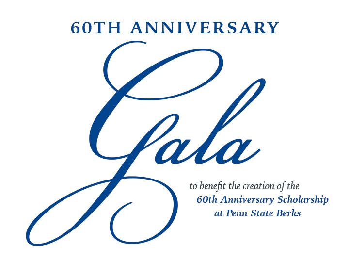 Penn State Berks holds 60th Anniversary Gala logo