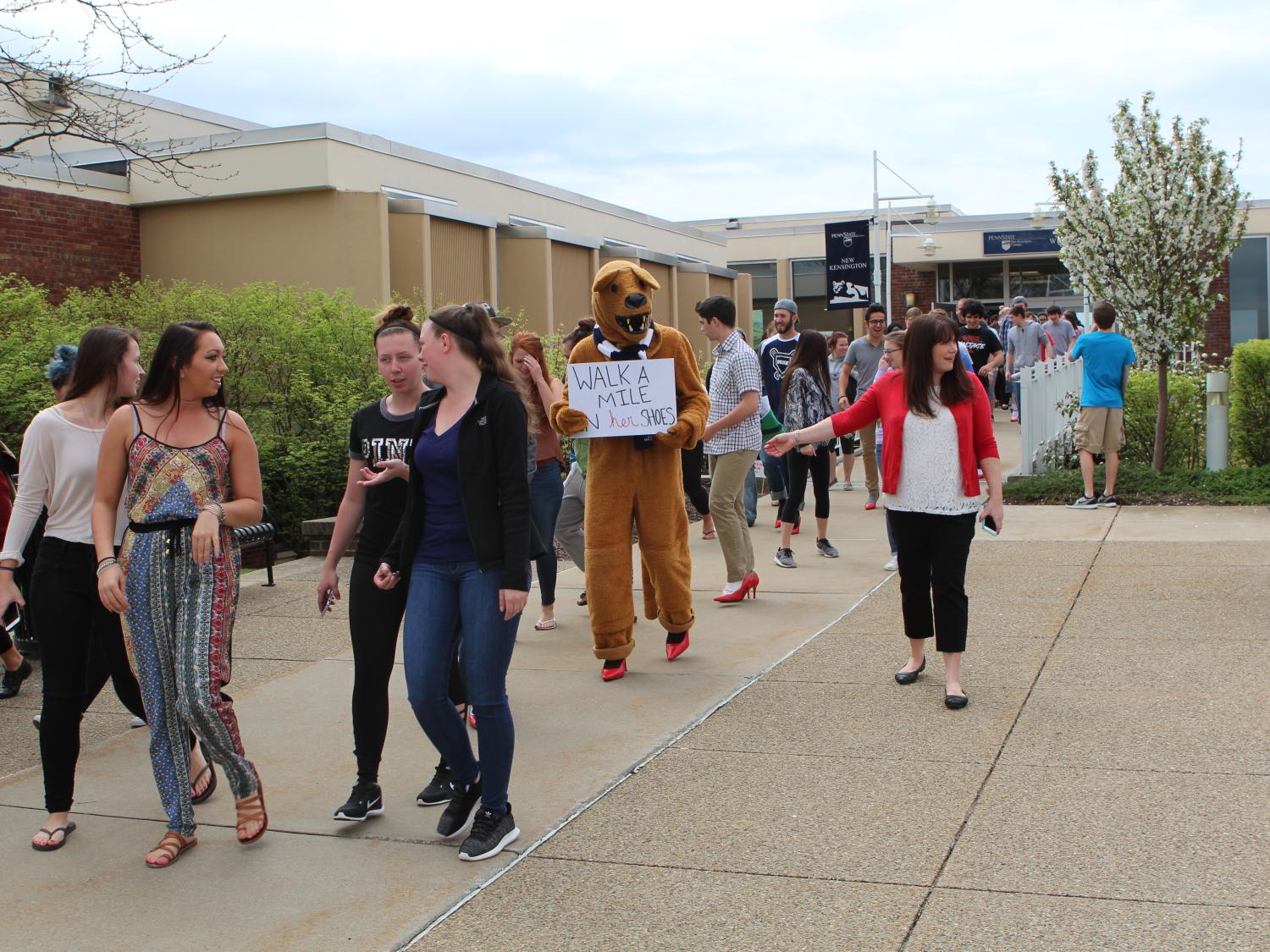 Student Walk a Mile