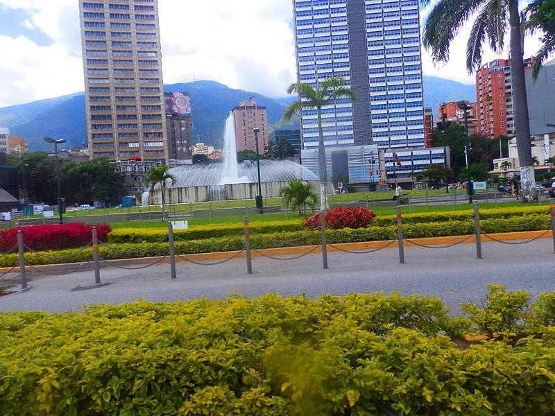 sky scrapers in Caracas, Venezuela