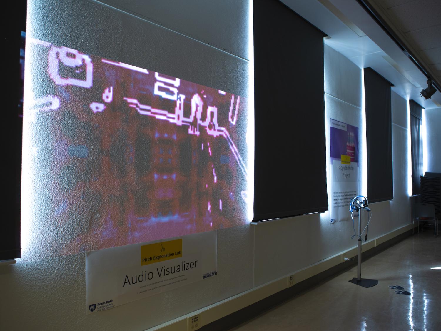 "ScienceMeetsArt—SMART" installation at Borland Project Space