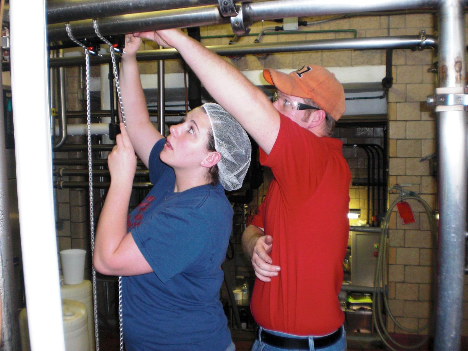 PennTAP site visit at Colteryahn Dairy