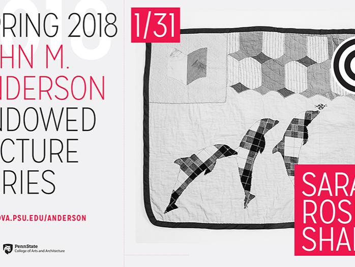 John M. Anderson Endowed Lecture Series Presents Sarah Rose Sharp