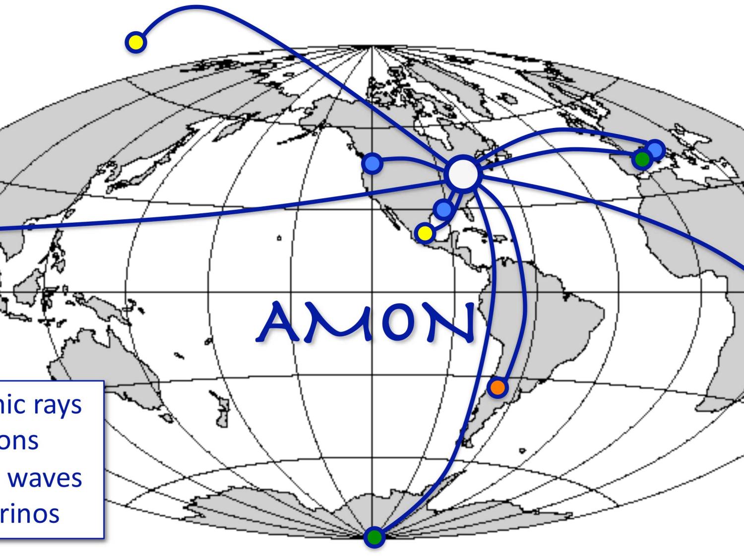 AMON globe logo