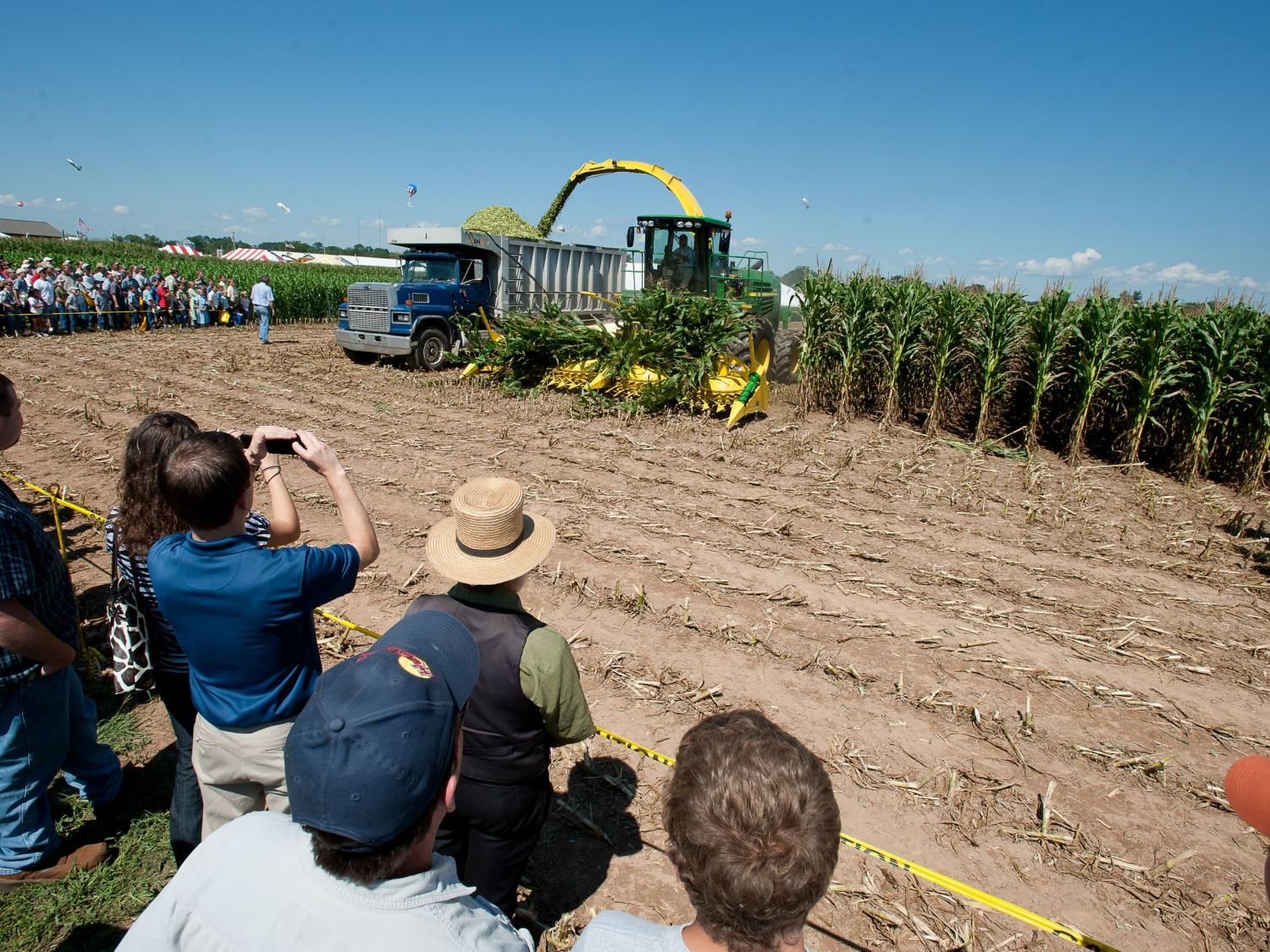 Ag Progress Days machinery demo