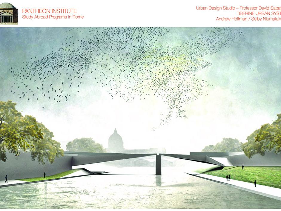 A project created by two Penn State students who studied in Rome at the Pantheon Institute