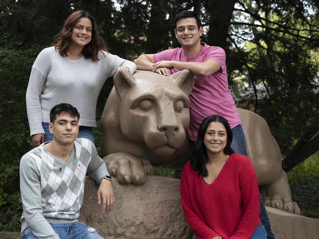 Aguiles family, students