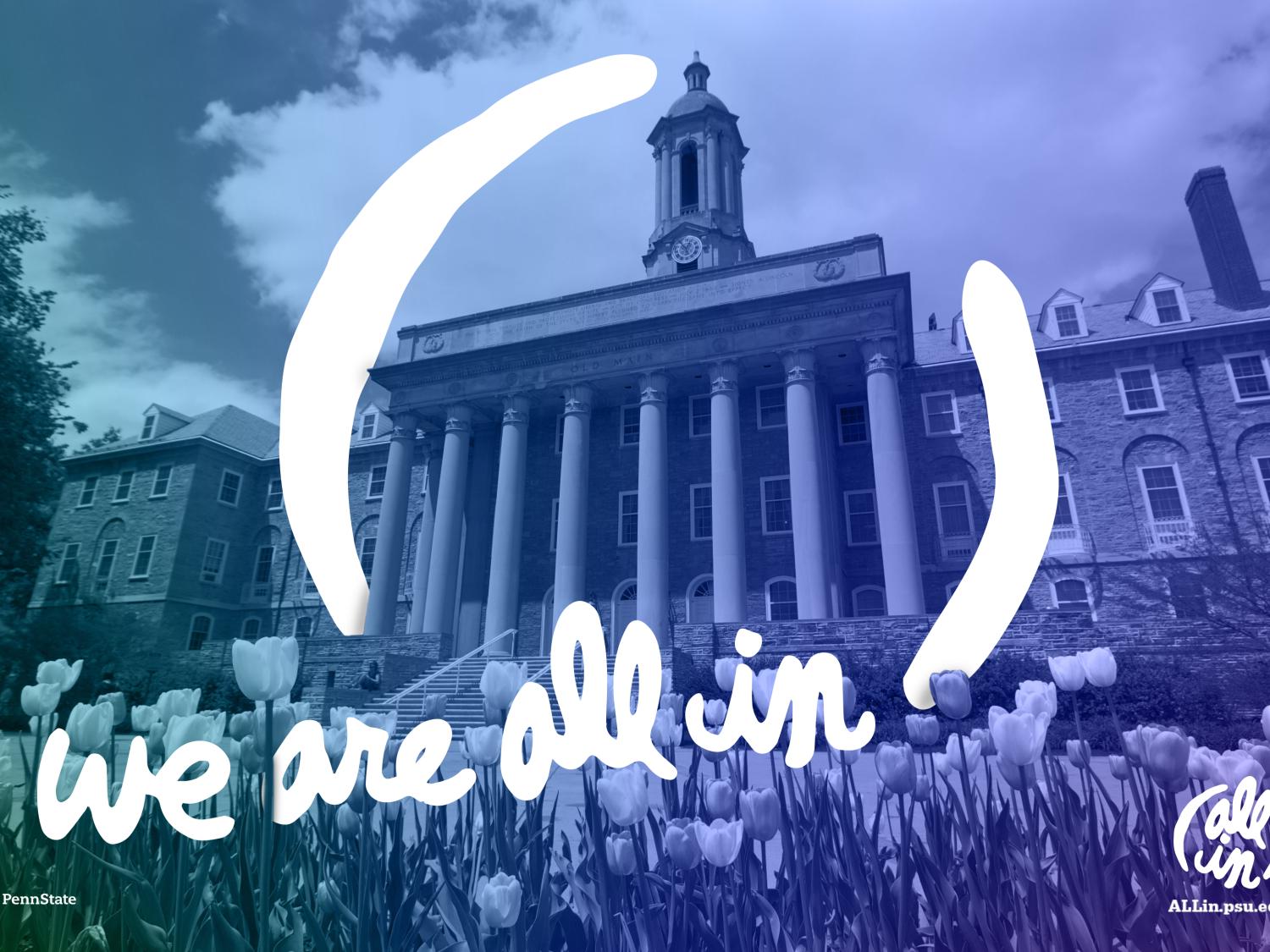 We are all in