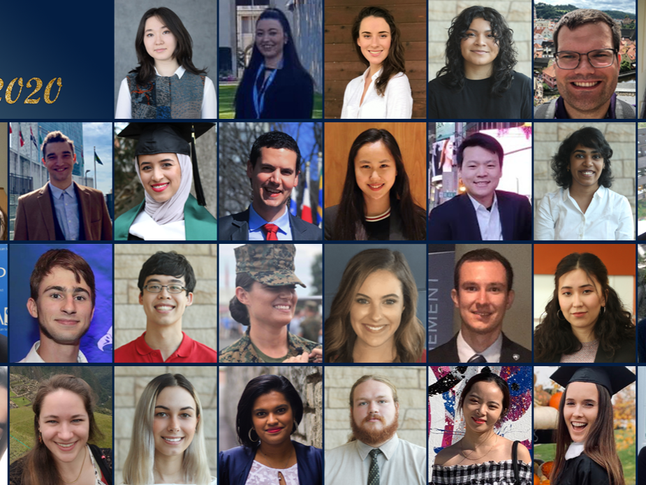 Collage of SIA spring 2020 graduates