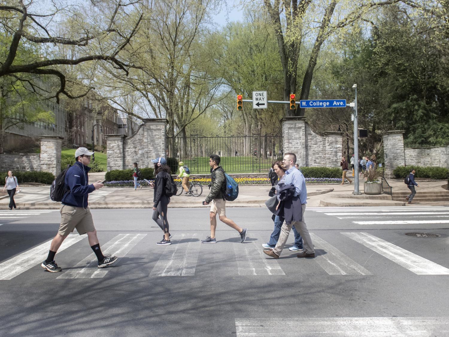 Allen Street Gate spring 2019