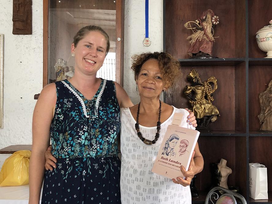 Jamie Lee Andreson with Maristella dos Anjos