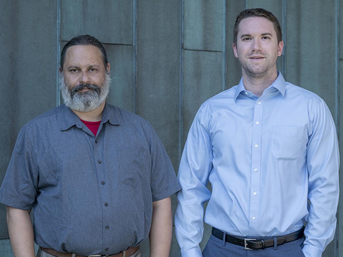 Anthony Fernando '23 and Seth Trott '23