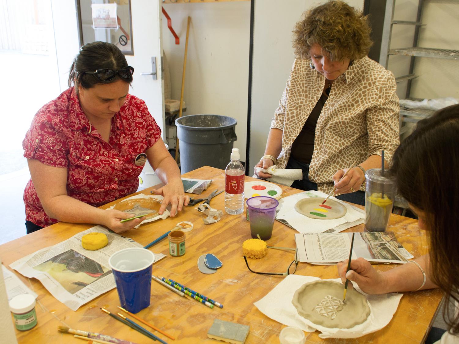 Ceramic Surface Decorating class 