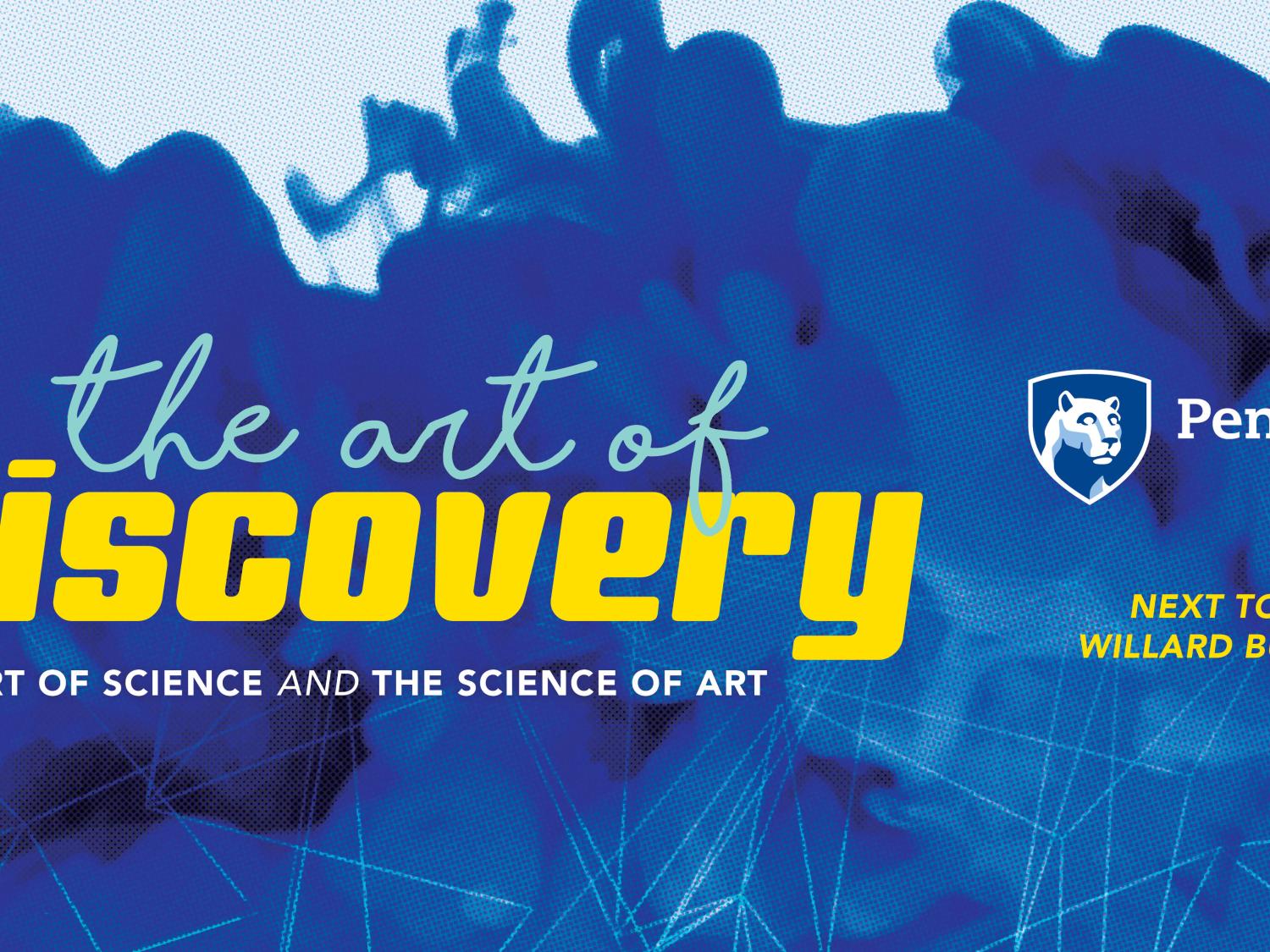 Graphic for Penn State's Art of Discovery Booth